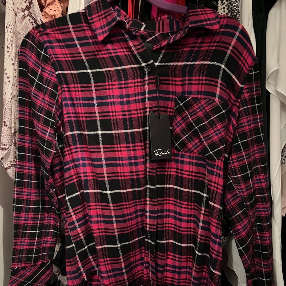 Rails NWT Hunter Plaid Shirt